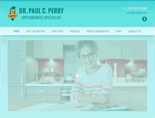 Tablet Screenshot of paulcperry.com
